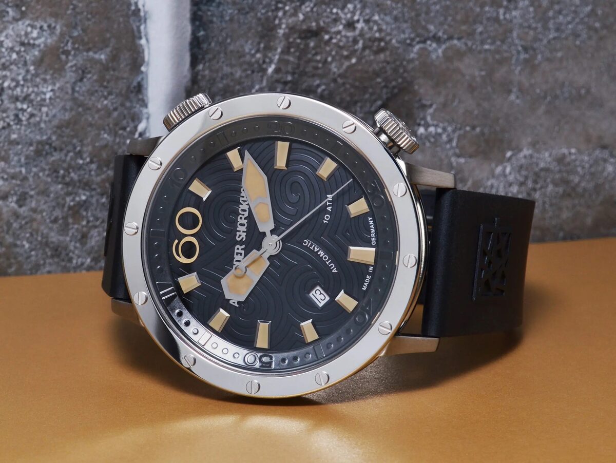 Мъжки часовник Alexander Shorokhoff Unbreakable Deep Ding Limited Edition AS.DD04-SB