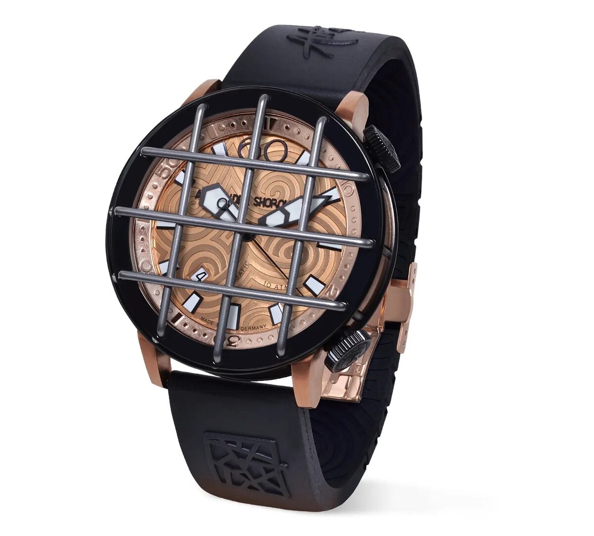 Мъжки часовник Alexander Shorokhoff Unbreakable Deep Ding Limited Edition AS.DD15-RBR