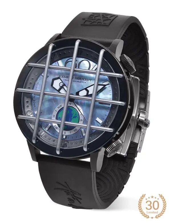 Мъжки часовник Alexander Shorokhoff Unbreakable Deep Ding Manual Limited Edition AS.DD2
