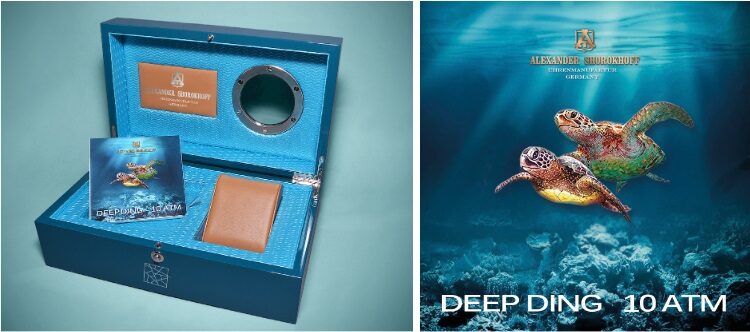 Мъжки часовник Alexander Shorokhoff Unbreakable Deep Ding Manual Limited Edition AS.DD2