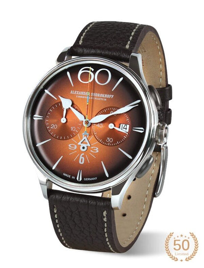 Мъжки часовник Alexander Shorokhoff Happy Second Orange Limited Edition AS.HS-07