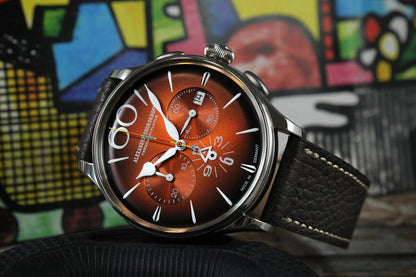 Мъжки часовник Alexander Shorokhoff Happy Second Orange Limited Edition AS.HS-07