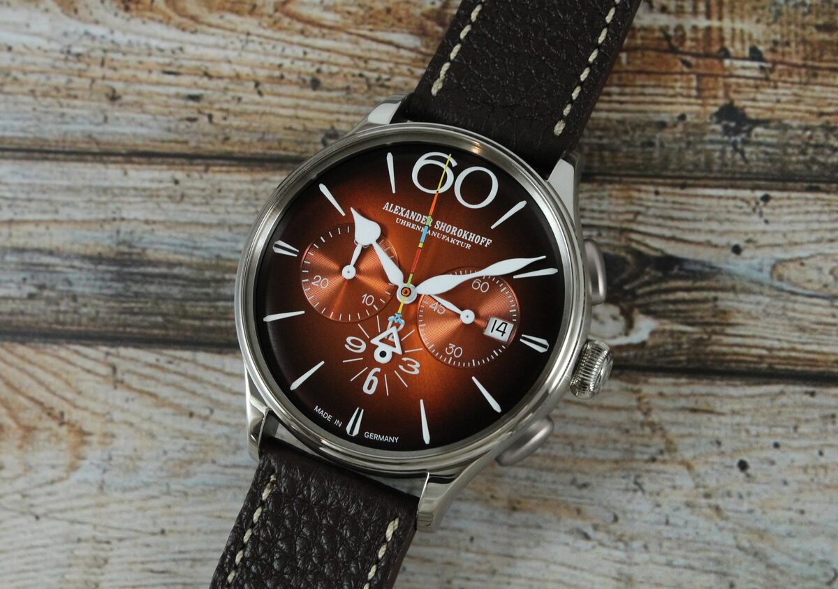 Мъжки часовник Alexander Shorokhoff Happy Second Orange Limited Edition AS.HS-07