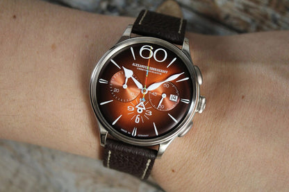 Мъжки часовник Alexander Shorokhoff Happy Second Orange Limited Edition AS.HS-07