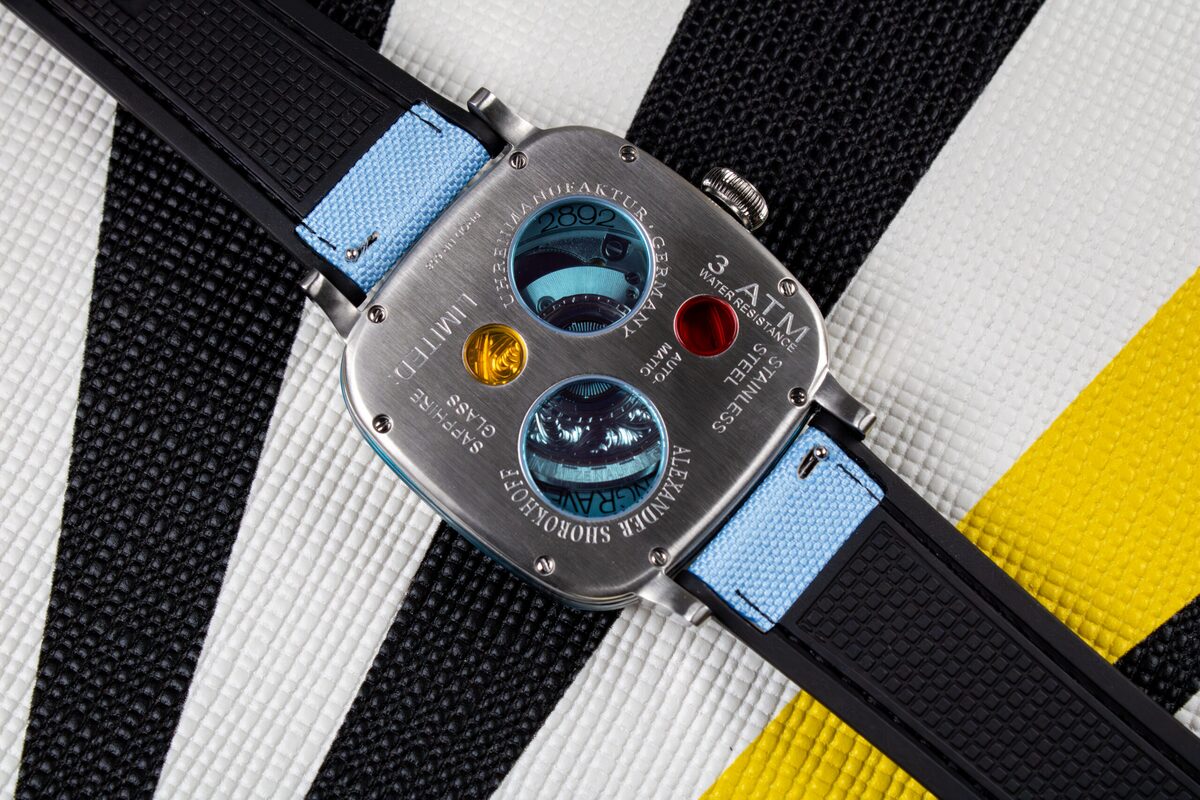 Мъжки часовник Alexander Shorokhoff Kandy Avantgarde Blue Limited Edition AS.KD-AVG-B 2