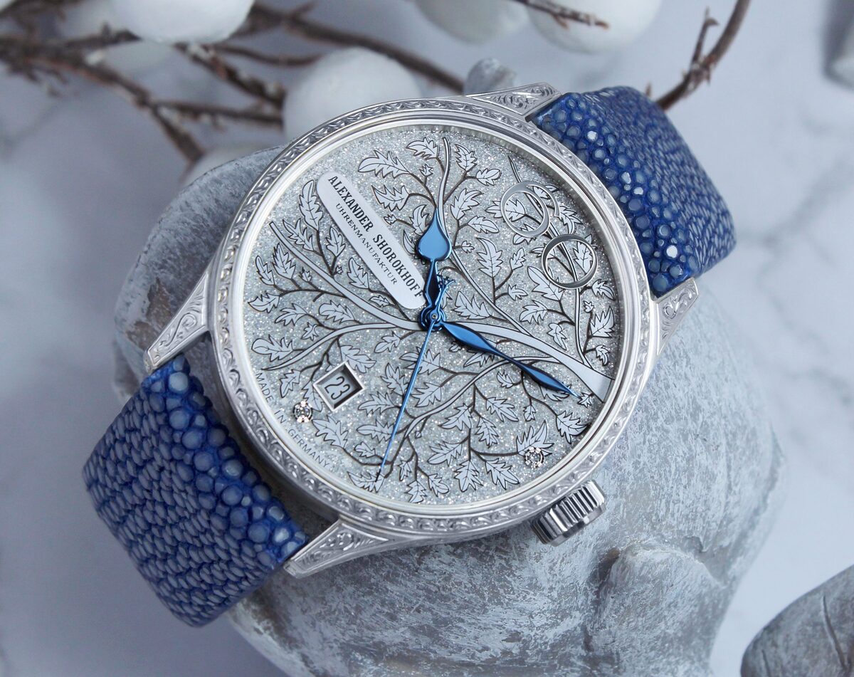 Дамски часовник Alexander Shorokhoff Wintergenta Limited Edition AS.LA-WTG