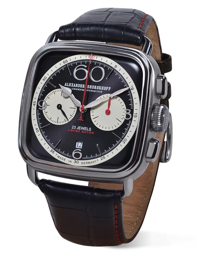 Мъжки часовник Alexander Shorokhoff Square&Round Limited Edition AS.SR01-4 2