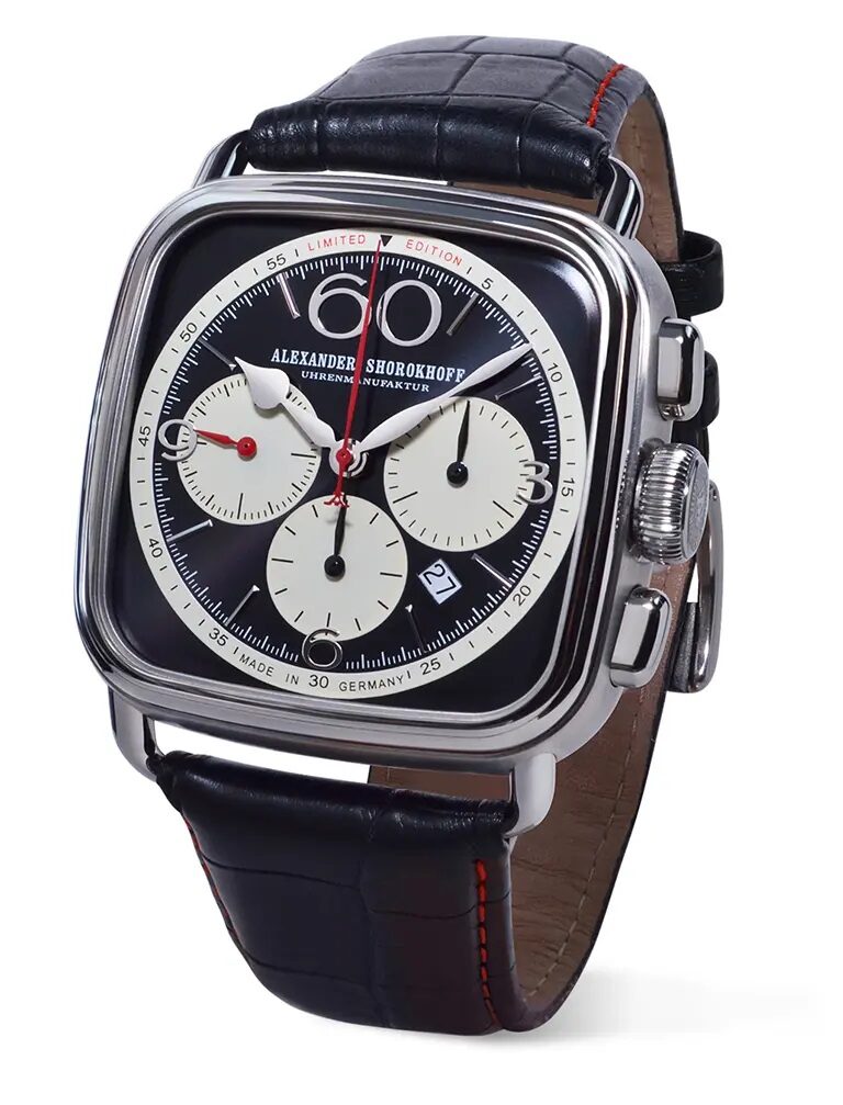 Мъжки часовник Alexander Shorokhoff Square&Round Limited Edition AS.SR02-4 2