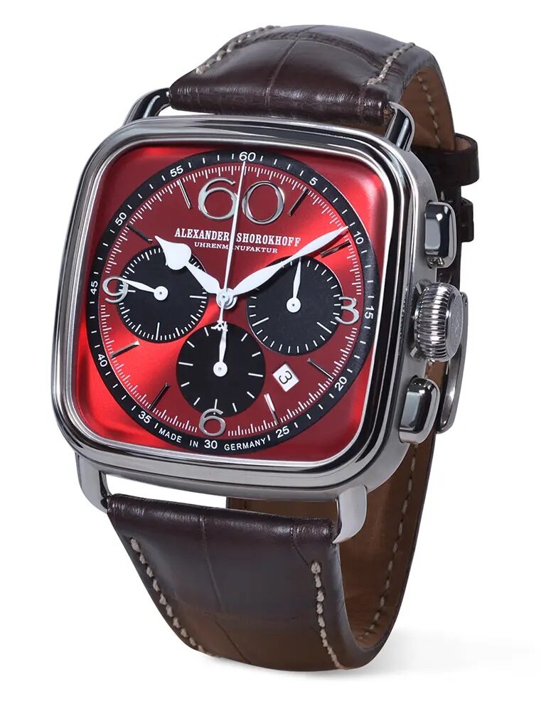 Мъжки часовник Alexander Shorokhoff Square&Round Limited Edition AS.SR02-6 2