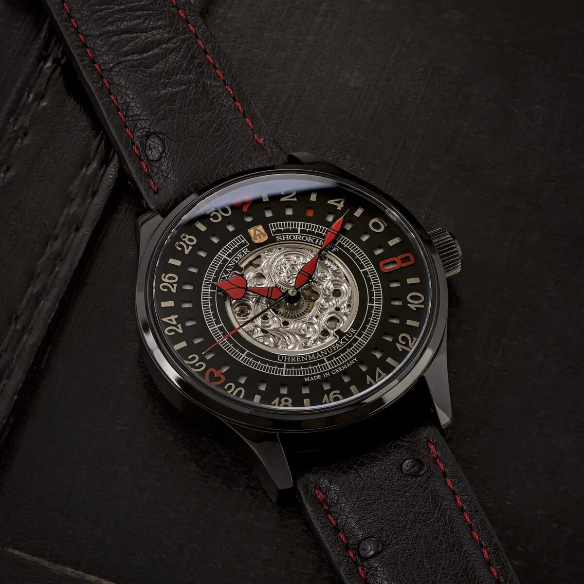 Мъжки часовник Alexander Shorokhoff Lucky 8 Limited Edition AS.V3.02-BR