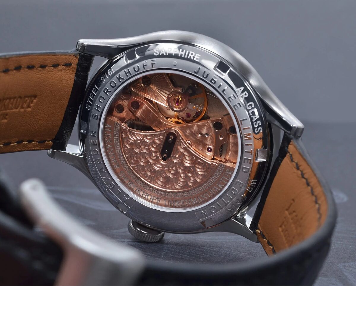 Мъжки часовник Alexander Shorokhoff Straight & Curve Limited Edition AS.V7-SC1