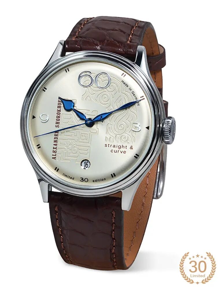 Мъжки часовник Alexander Shorokhoff Straight & Curve Limited Edition AS.V7-SC2