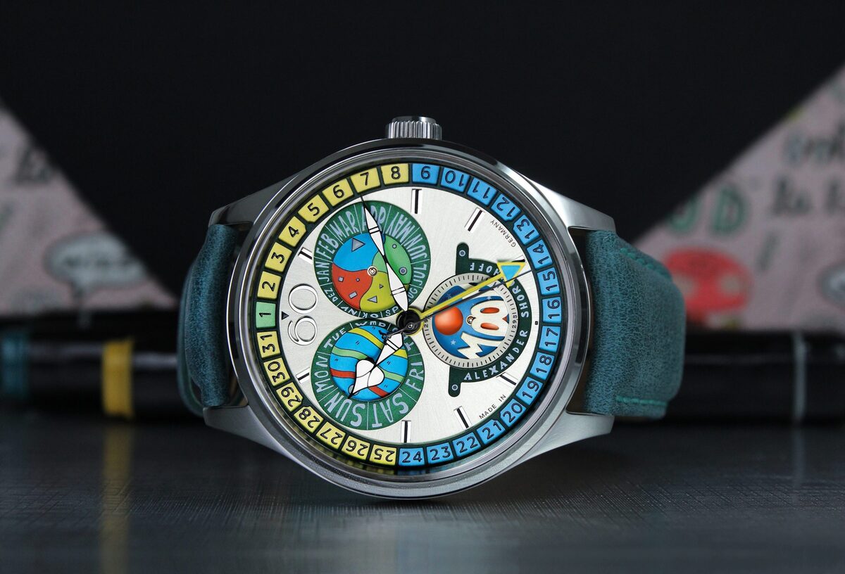 Мъжки часовник Alexander Shorokhoff Full Calendar Cadamomo AS.VK-CDMM2 4