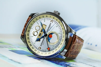 Мъжки часовник Alexander Shorokhoff Full Calendar Merkur 2 Limited Edition AS.VK-MKR2