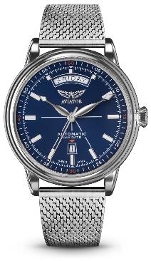Часовник Aviator V.3.20.1.147.4 Автоматичен Day Date Класически