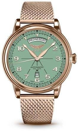 Часовник Aviator Douglas Day-date 45MM V.3.44.2.404.5 Автоматичен
