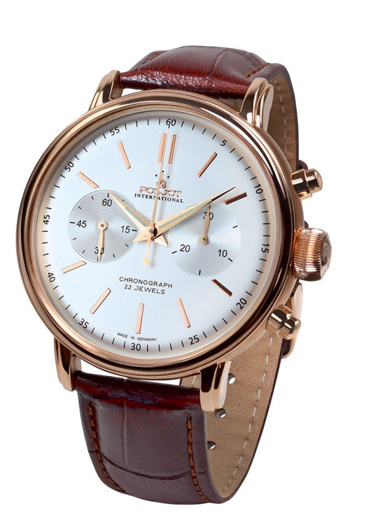Мъжки Часовник Хронограф Poljot International Classic Chrono 2901.1940214N - Ръчно Навиване