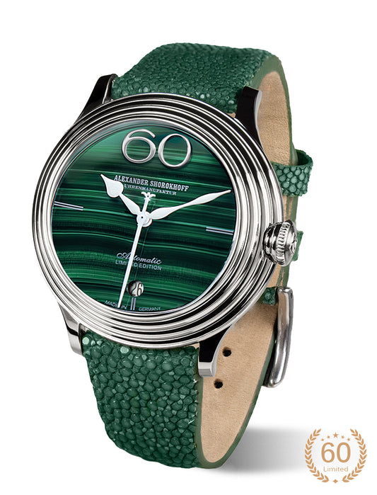 Часовник Alexander Shorokhoff Frozy Green 40mm AS.FRZ01-2