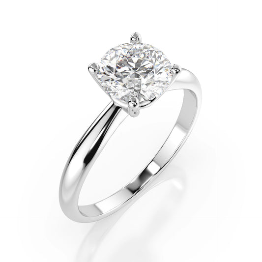 Пръстен С Диаманти, Сертифицирани От GIA(Gemological Institute Of America ) - Водещият Световен Стандарт За Независима Оценка На Качеството.всеки Камък Е Гравиран Микроскопично С Уникален Идентификационен Номер, Който Съответства На Официалния Сертификат