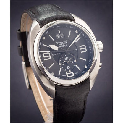 Мъжки часовник Aviator Mig-21 Fishbed Dual Time M.1.14.0.086.4 3
