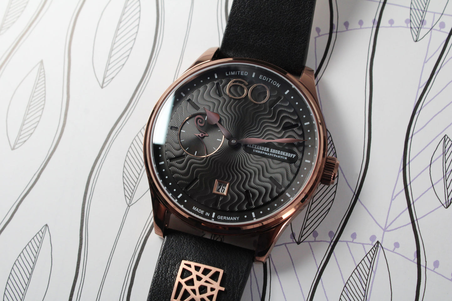 Часовник Alexander Shorokhoff Neva Brown 43.5MM AS.NEV05-4