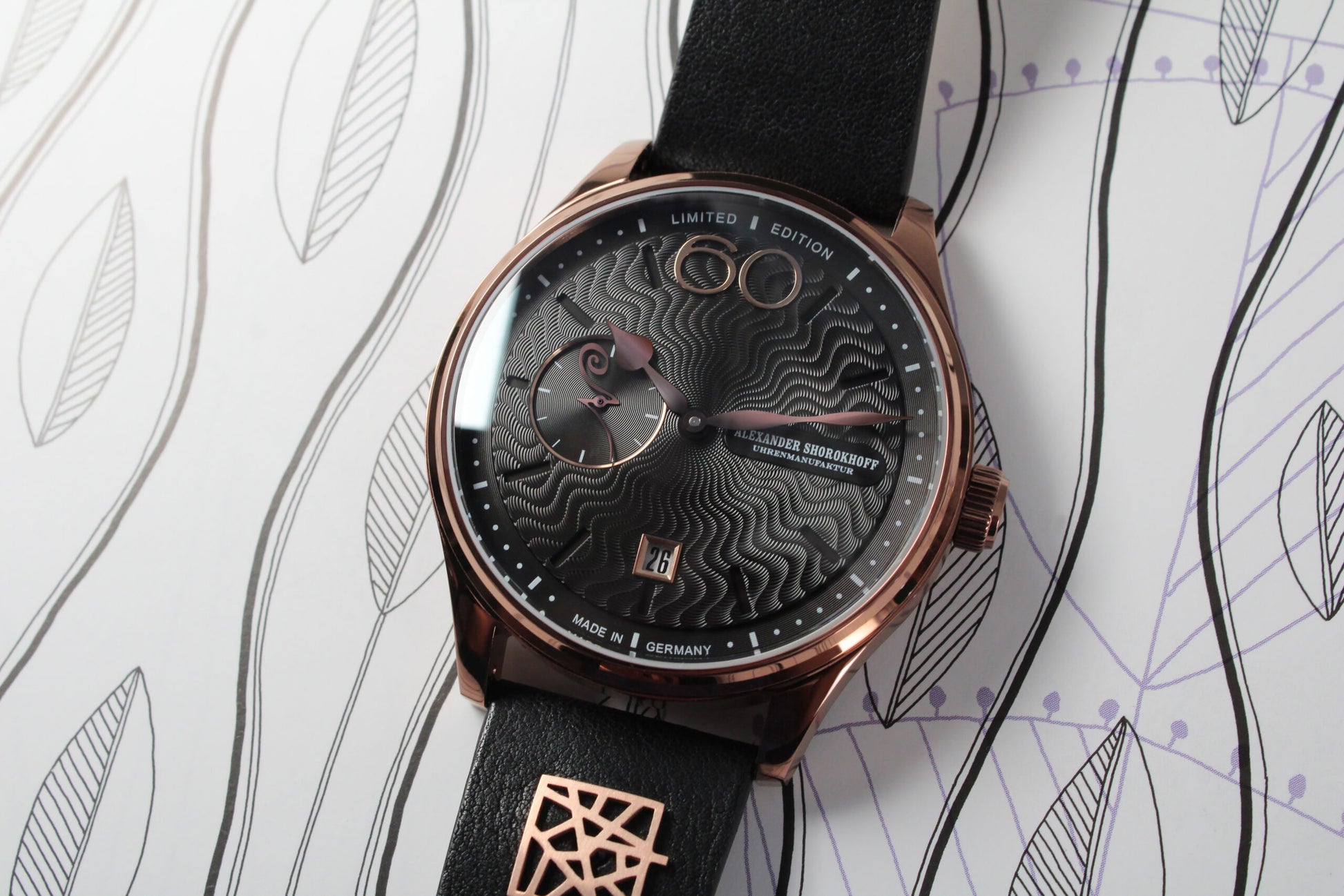 Часовник Alexander Shorokhoff Neva Brown 43.5MM AS.NEV05-4