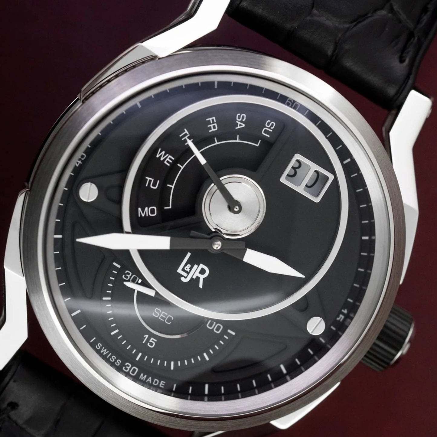 Мъжки часовник L&JR Day and Date S1302 2