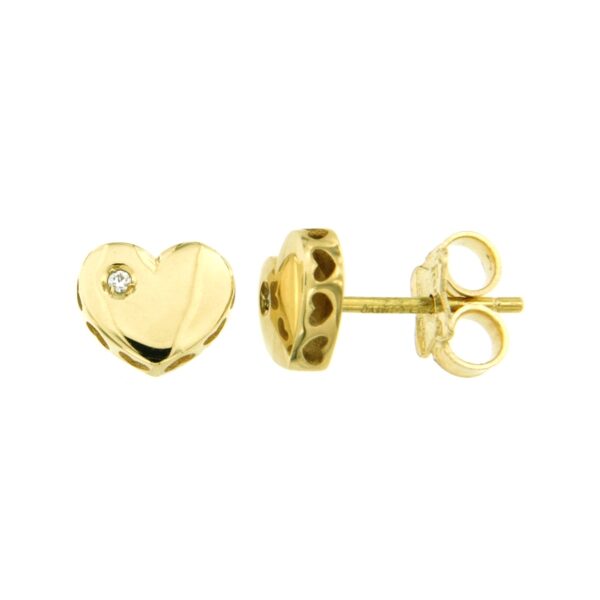 Обеци Cara Diamanti Златни С Цирконии OR5304G