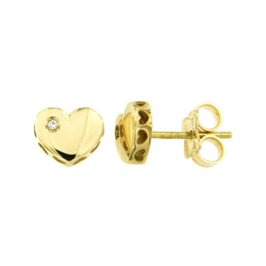 Обеци Cara Diamanti Златни С Цирконии OR5304G