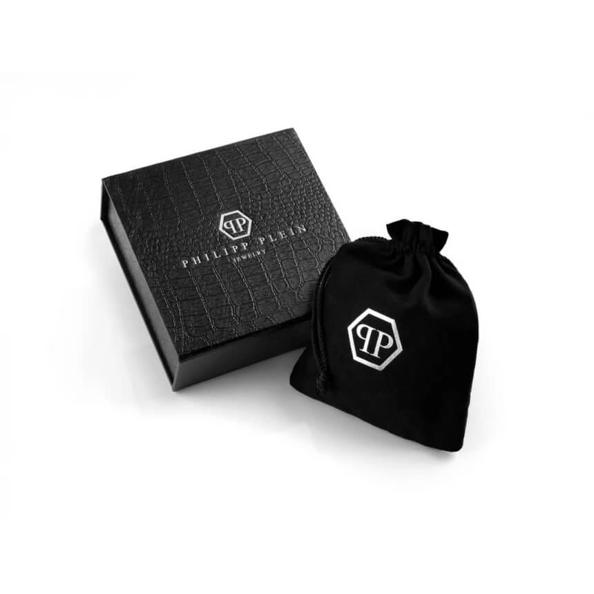 Колие PHILIPP PLEIN златисто The Plein Cuff PJ1EA28NU