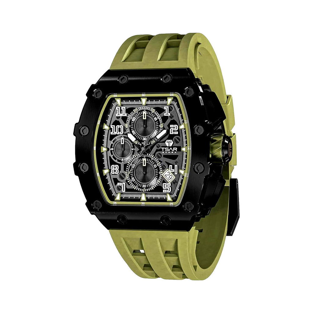 Мъжки часовник TSAR BOMBA Predator X Limited TB8204QMG