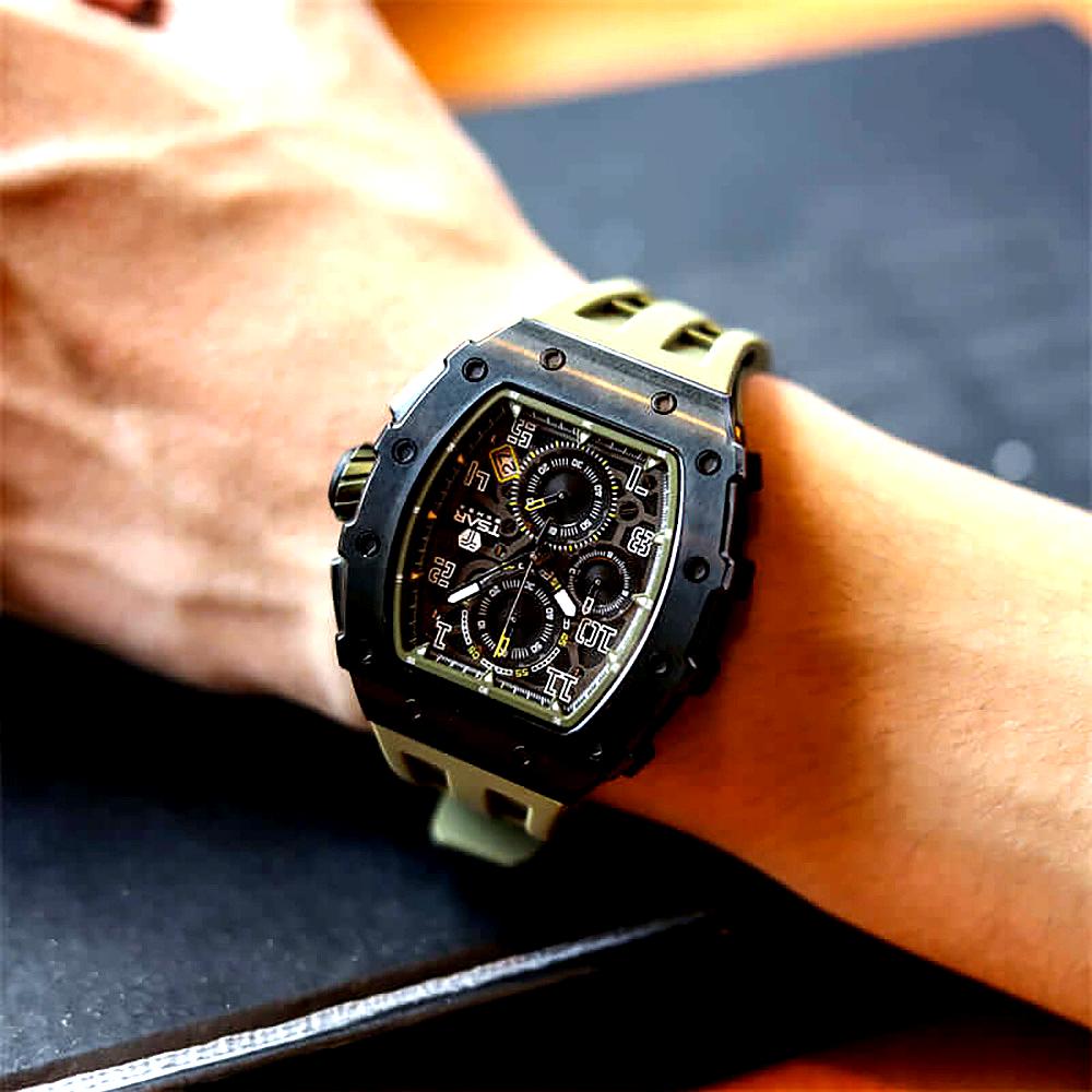 Мъжки часовник TSAR BOMBA Predator X Limited TB8204QMG