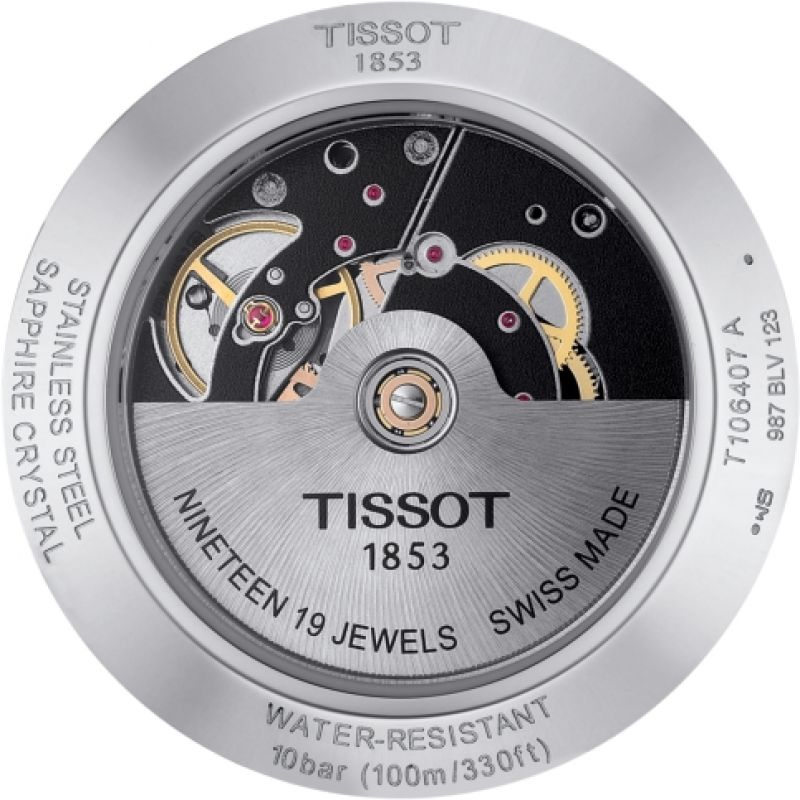 Мъжки часовник Tissot V8 Swissmatic T106.407.11.031.01 4