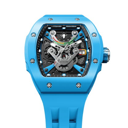 Мъжки часовник TSAR BOMBA Atomic Ceramic Automatic TB8226C1+1-02 4