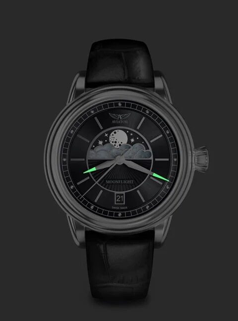 Дамски часовник Aviator Douglas Moonflight V.1.33.0.252.4