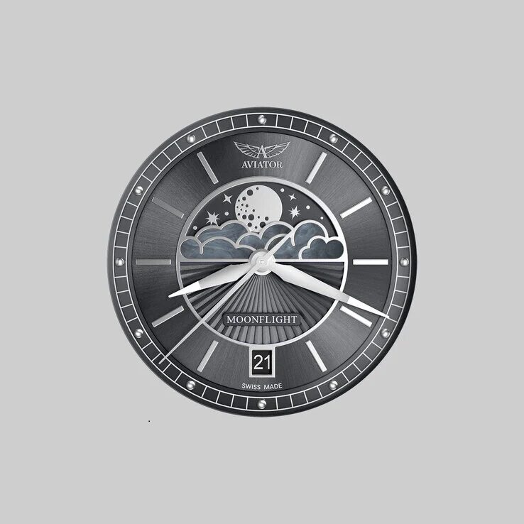 Дамски часовник Aviator Douglas Moonflight V.1.33.0.254.4