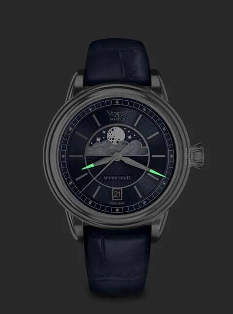 Дамски часовник Aviator Douglas Moonflight V.1.33.0.255.4 3