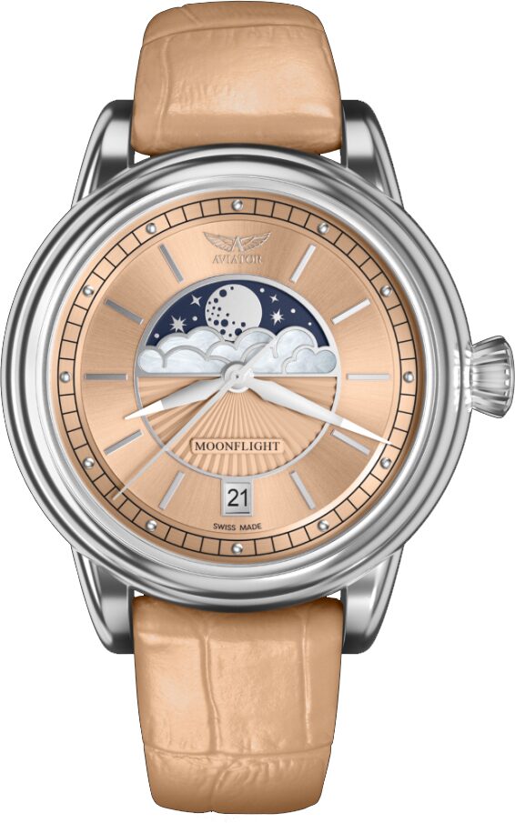 Дамски часовник Aviator Douglas Moonflight Limited Edition V.1.33.0.259.4