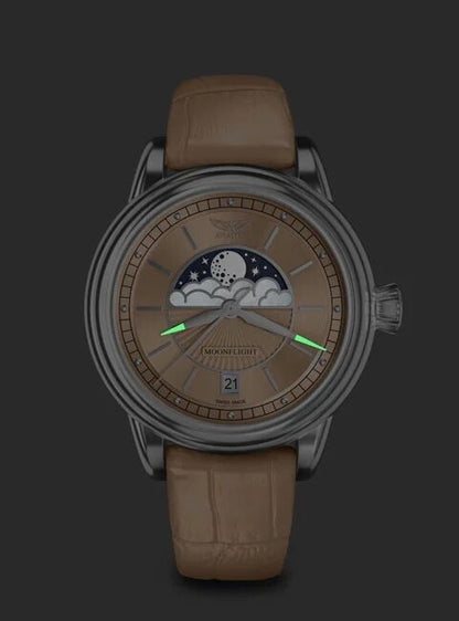 Дамски часовник Aviator Douglas Moonflight Limited Edition V.1.33.0.259.4