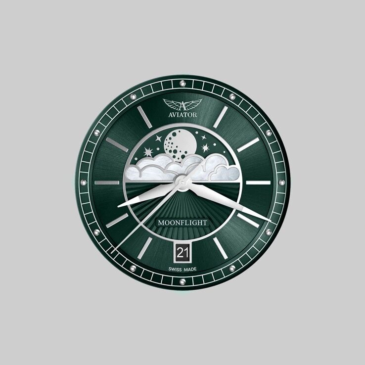 Дамски часовник Aviator Douglas Moonflight V.1.33.0.262.5