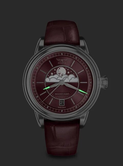 Дамски часовник Aviator Douglas Moonflight V.1.33.0.264.4