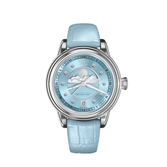 Дамски часовник Aviator Douglas Moonflight Diamonds Limited Edition V.1.33.0.359.4