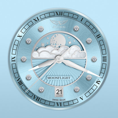 Дамски часовник Aviator Douglas Moonflight Diamonds Limited Edition V.1.33.0.359.5