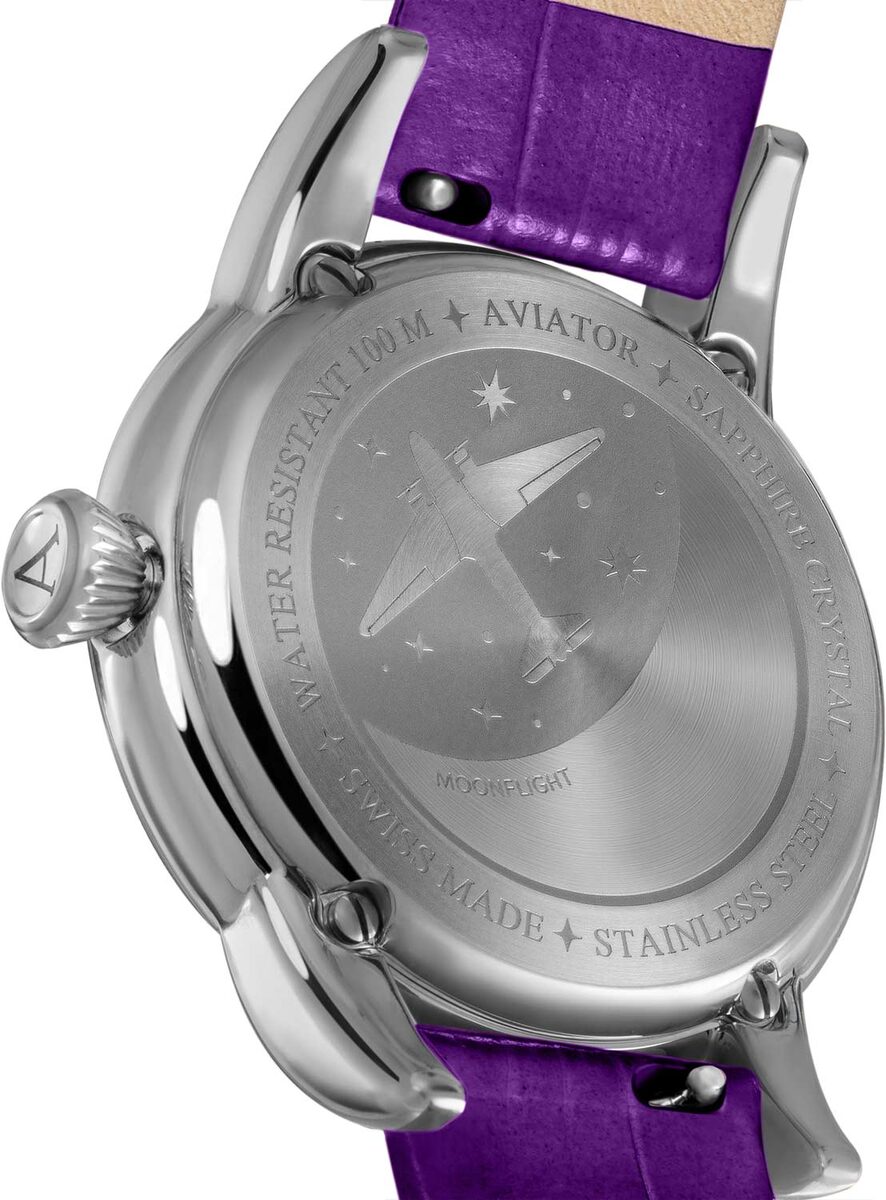 Дамски часовник Aviator Douglas Moonflight Diamonds Limited Edition V.1.33.0.361.4