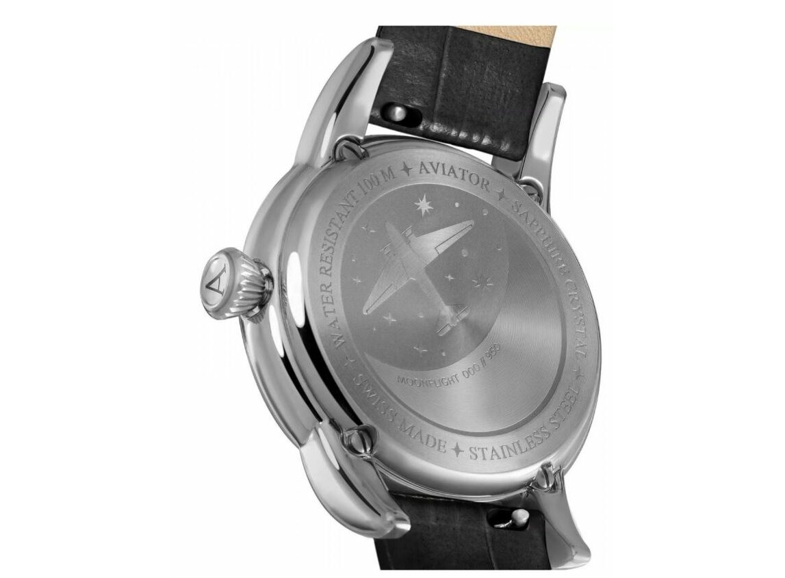 Дамски часовник Aviator Douglas Moonflight Diamonds Limited Edition V.1.33.0.381.4