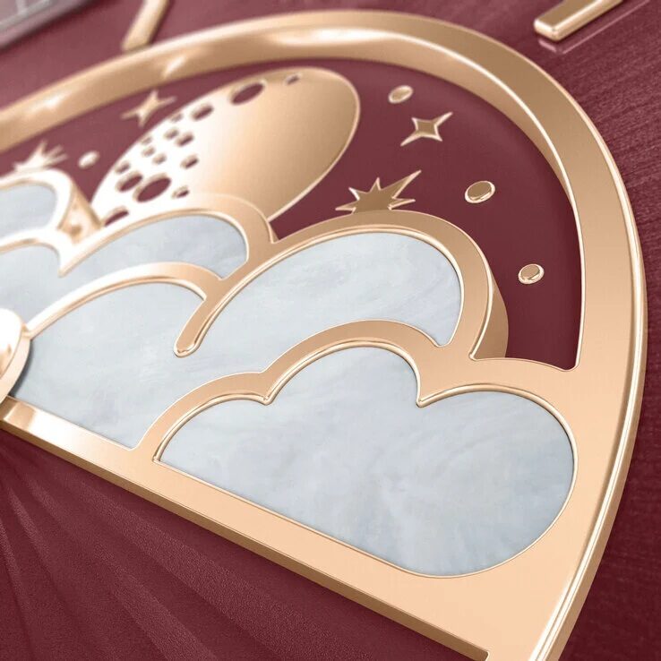 Дамски часовник Aviator Douglas Moonflight Limited Edition V.1.33.2.265.5