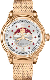 Дамски часовник Aviator Douglas Moonfligh Gemstone Edition Ruby Limited Edition V.1.33.2.420.5