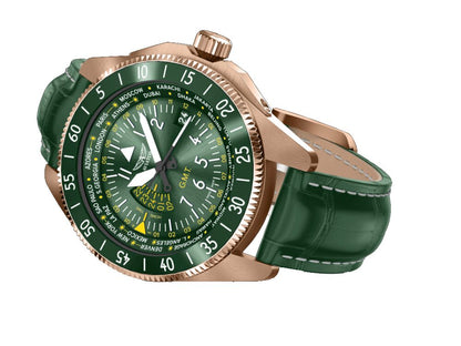 Мъжки часовник Aviator Airacobra Gmt Limited Edition V.1.37.2.309.4