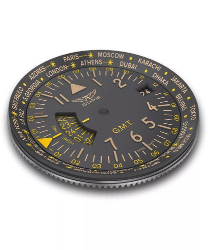 Мъжки часовник Aviator Airacobra Gmt V.1.37.7.305.4