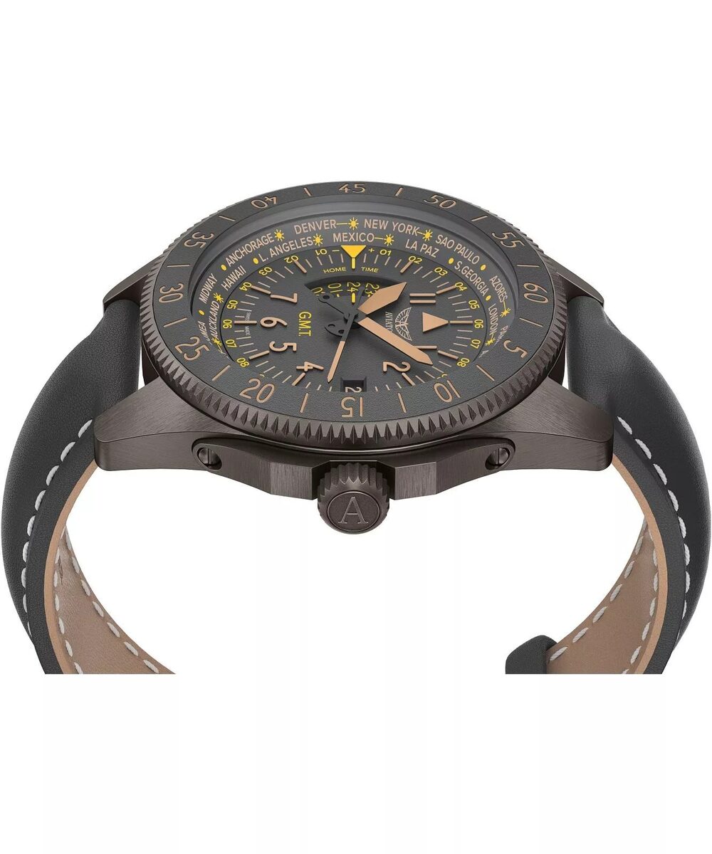 Мъжки часовник Aviator Airacobra Gmt V.1.37.7.305.4